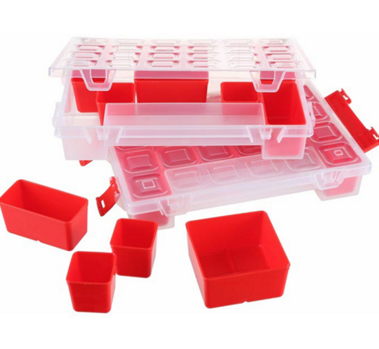 Mano Twin Organizer Qırmızı 11'' Təchizat Çantası