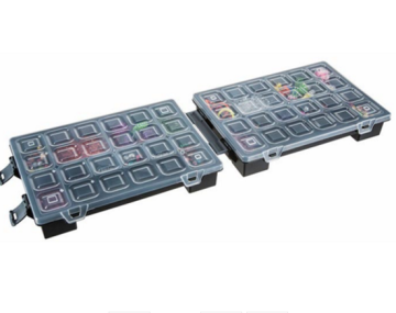 Mano Twin Organizer Qara 11'' Təchizat Çantası