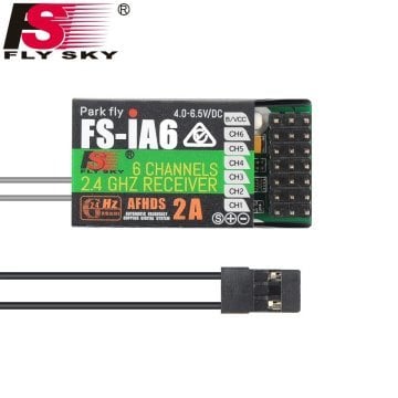 Flysky FS-iA6 2.4Ghz 6 Kanal Mini Alıcı - Mini Receiver