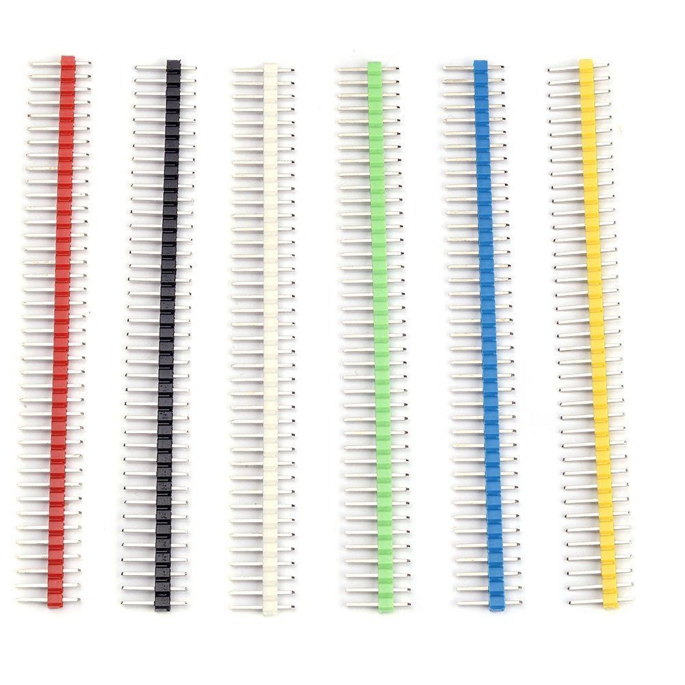 40 Pin Erkək Header 2.54mm Sarı