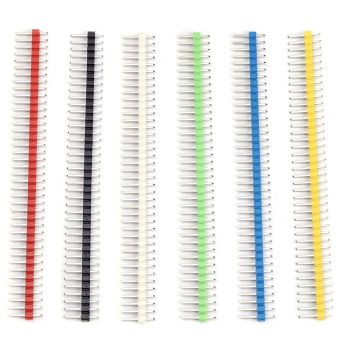 40 Pin Erkək Header 2.54mm Yaşıl