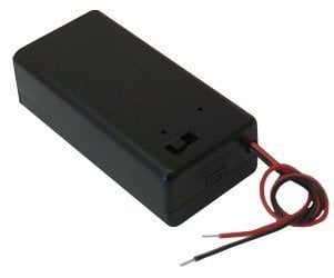 2′li AA Batareya Yuvası Qapaqlı və Switchli