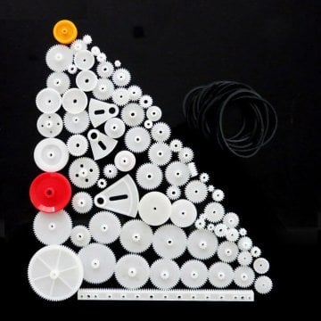 81 Hissə Plastik Dişli Dəsti