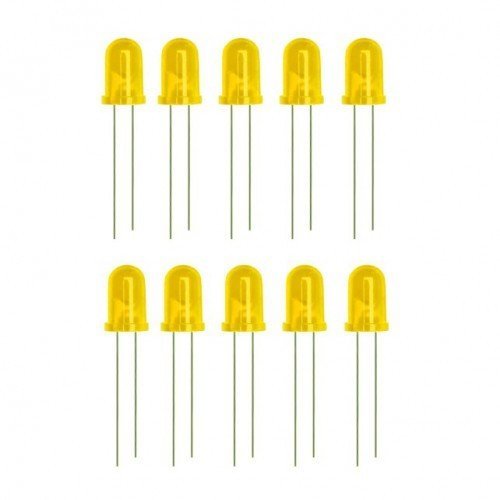 5mm Sarı LED Paketi - 10 Ədəd