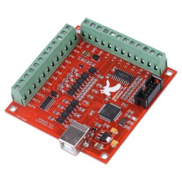 4 Oxlu CNC Kontrol Kartı Mach3 USB ilə Uyğun