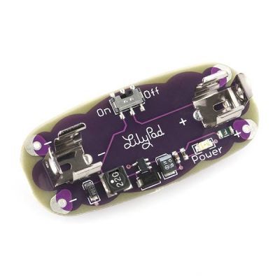 LilyPad Power Supply - AAA Batareya Yuvası 5V