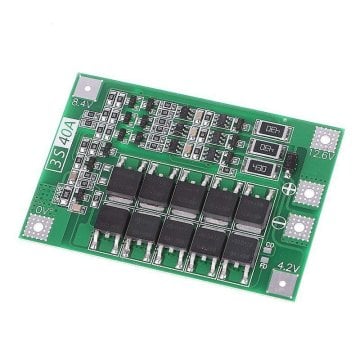 BMS Modul 3S 40A Li-Po Batareya Balans Şarj Dövrəsi