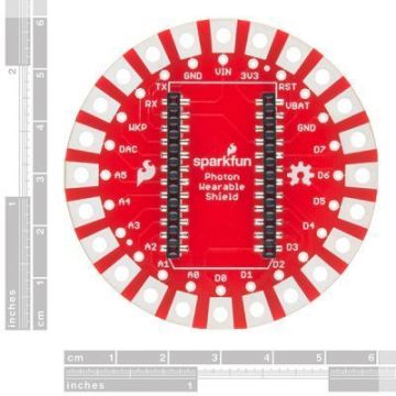 SparkFun Photon Geyiləbilər Shield - Wearable Shield