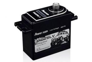 PowerHD Su Keçirməyən Titanium Dişli Rəqmsal Servo Motor - DW-25LV