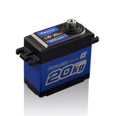PowerHD Su Keçirməyən Mis Dişli Rəqəmsal Servo Motor - LW-20MG