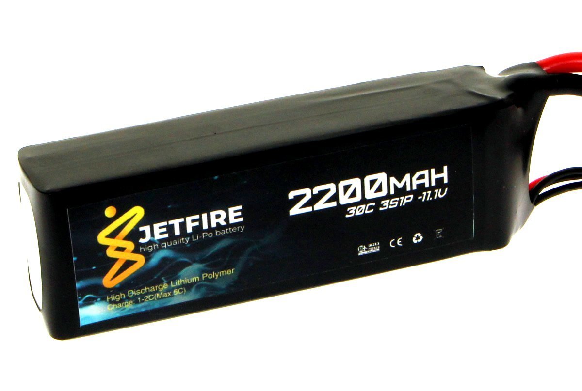 11.1V 2200mAh 30C Li-Po Batareya 3S Batareya