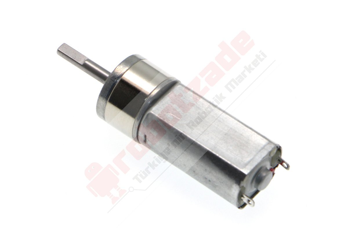 Silver Spark 12V 3000 RPM DC Motor - Xətt İzləyən Robot Motoru