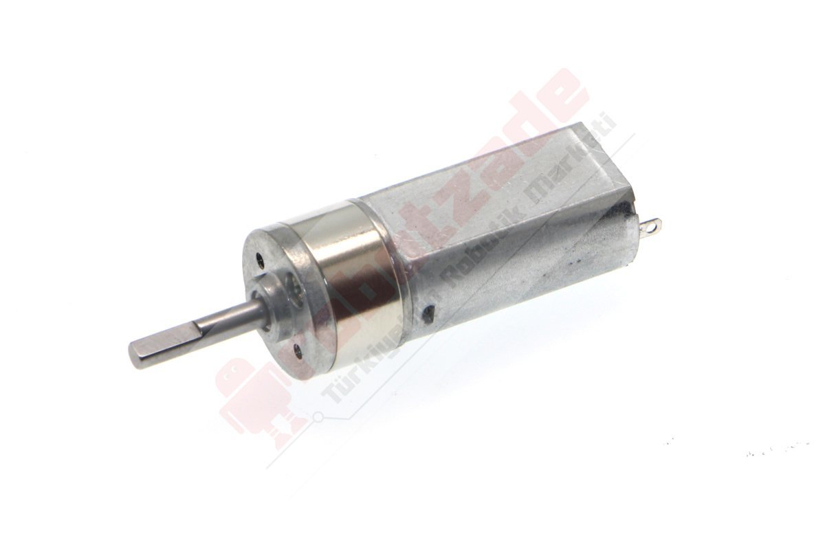 Silver Spark 12V 4000 RPM DC Motor - Xətt İzləyən Robot Motoru