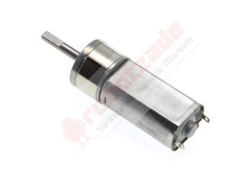 Silver Spark 12V 4000 RPM DC Motor - Xətt İzləyən Robot Motoru