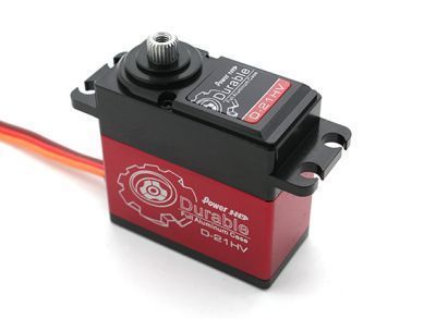 PowerHD Yüksək Gərginlikli Nüvəsiz Rəqəmsal Servo Motor - D-12HV