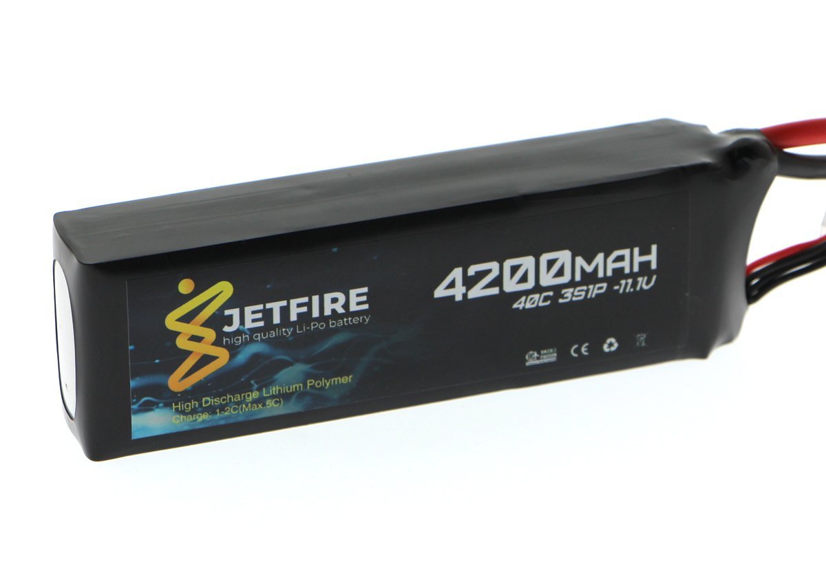 11.1V 4200mAh 40C Li-Po Batareya 3S Batareya