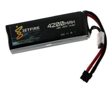 14.8V 4200mAh 40C Li-Po Batareya 4S Batareya