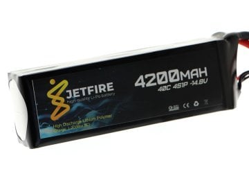 14.8V 4200mAh 40C Li-Po Batareya 4S Batareya