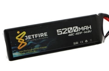 14.8V 5200mAh 40C Li-Po Batareya 4S Batareya