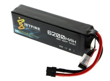14.8V 6200mAh 40C Li-Po Batareya 4S Batareya