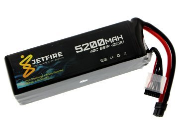 22.2V 5200mAh 40C Li-Po Batareya 6S Batareya
