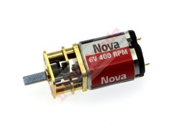 Nova 6V 400 RPM DC Motor - Mini Sumo Robot Motoru