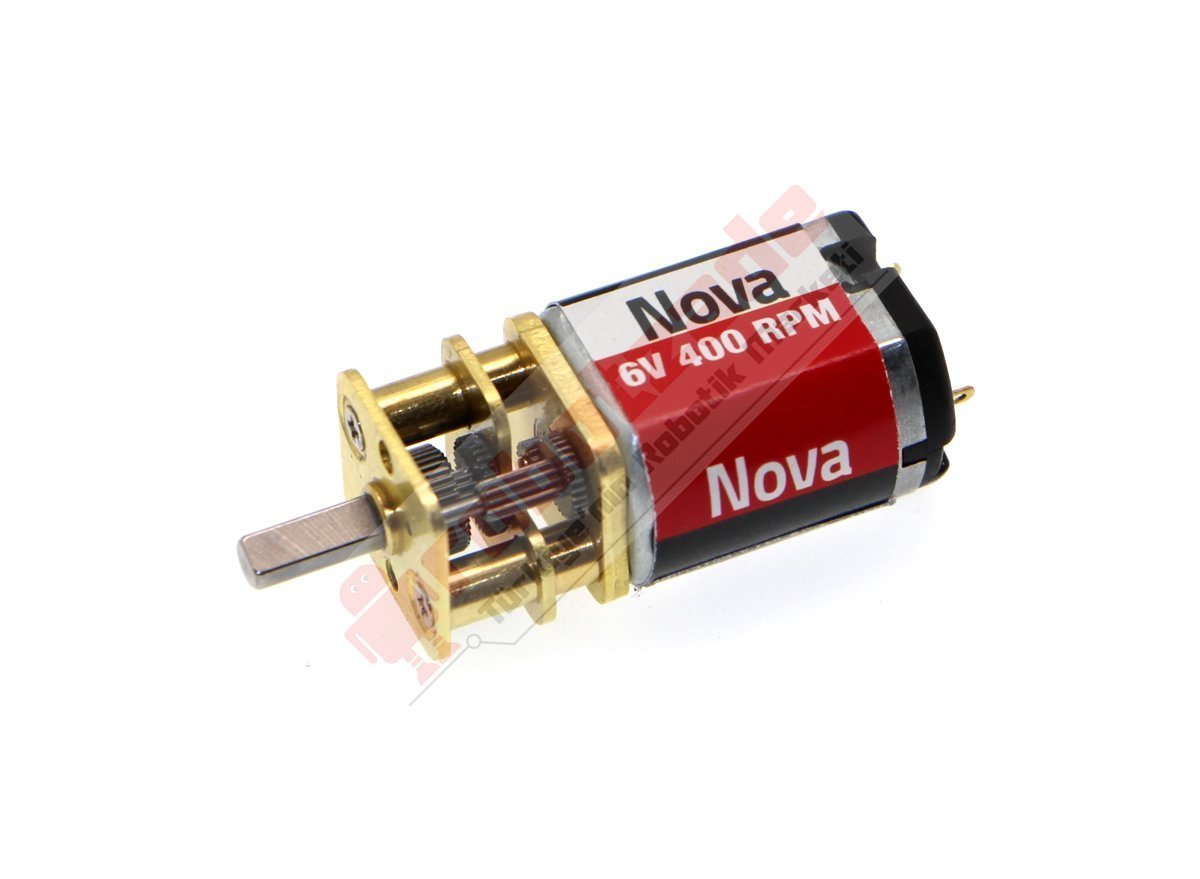 Nova 6V 400 RPM DC Motor - Mini Sumo Robot Motoru
