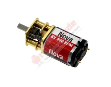 Nova 6V 400 RPM DC Motor - Mini Sumo Robot Motoru