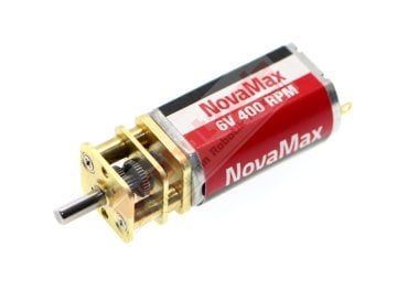 NovaMax 400 RPM DC Motor - Mini Sumo Robot Motoru