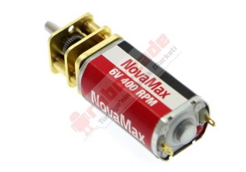 NovaMax 400 RPM DC Motor - Mini Sumo Robot Motoru