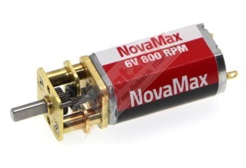 NovaMax 800 RPM DC Motor - Mini Sumo Robot Motoru