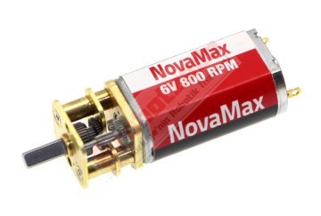NovaMax 800 RPM DC Motor - Mini Sumo Robot Motoru