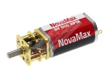NovaMax 800 RPM DC Motor - Mini Sumo Robot Motoru