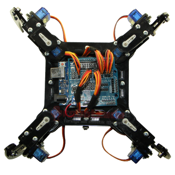 Quadruped (4 Ayaqlı) Hörümcək Robot - Elektronikasız