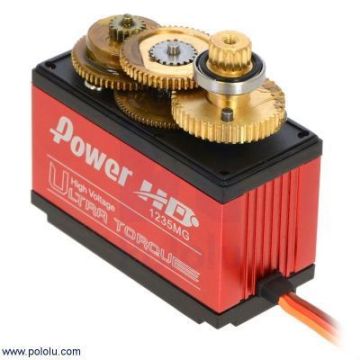 PowerHD Ultra Yüksək Güclü Rəqəmsal Böyük Servo Motor 1235-MG