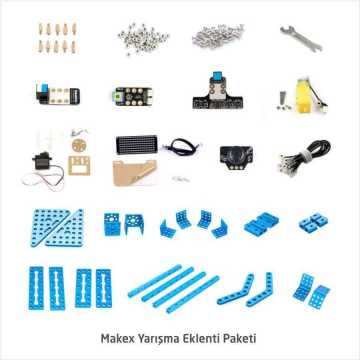 Orta Məktəb mBot Robotik Laboratoriya Dəsti 12+1 Nəfərlik  Maker Laboratoriya