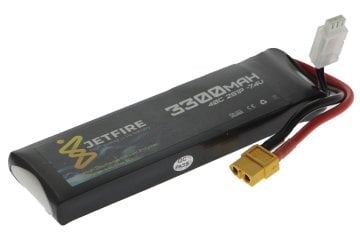 7.4V 3300mAh 40C Li-Po Batareya 2S JetFire Batareya