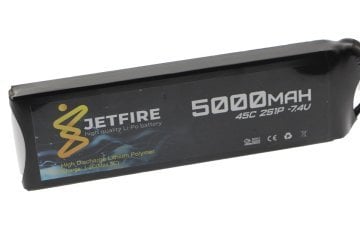 7.4V 5000mAh 40C Li-Po Batareya 2S JetFire Batareya