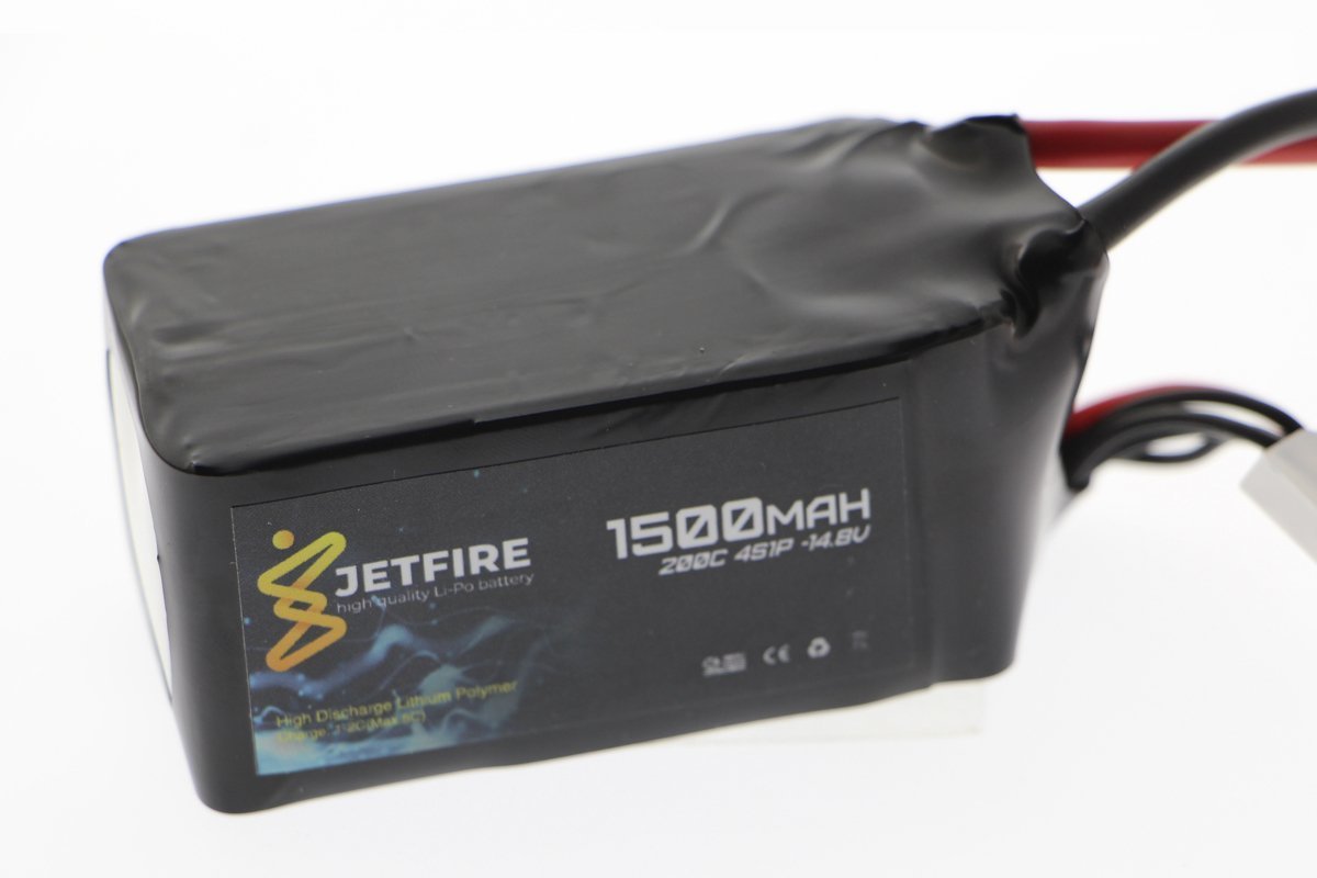 14.8V 1500mAh 200C Li-Po Batareya 4S JetFire Batareya