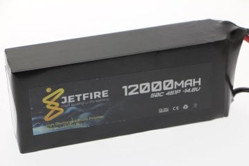 14.8V 12000mAh 50C Li-Po Batareya 4S JetFire Batareya