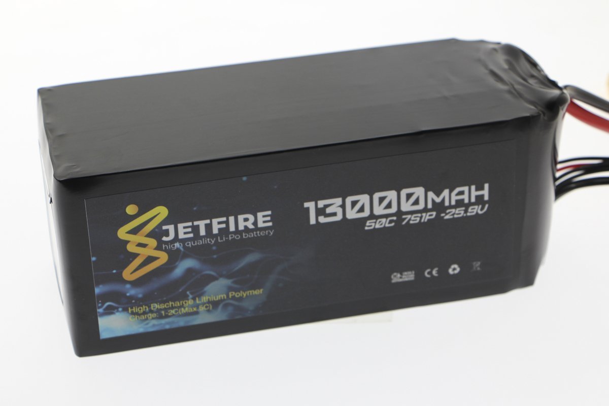 25.9V 13000mAh 50C Li-Po Batareya 7S JetFire Batareya