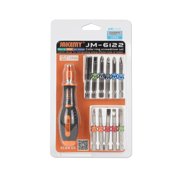Jakemy Profesional Tornavida Dəsti 12 Hissə JM-6122