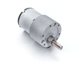12V 30 RPM 37mm Reduktorlu DC Motor