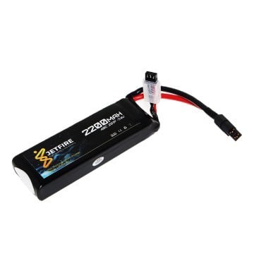 7.4V 2200mAh 40C Li-Po Batareya 2S JetFire Batareya