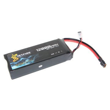 11.1V 12000mAh 40C Li-Po Batareya 3S JetFire Batareya