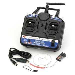 Flysky FS-T4B 2.4GHZ 4 Kanal Pult