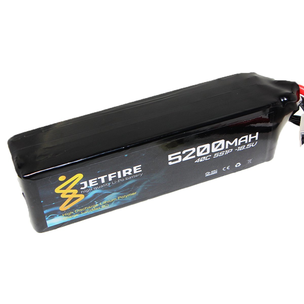 18.5V 5200mAh 40C Li-Po Batareya 5S JetFire Batareya