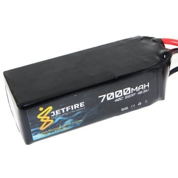 18.5V 7000mAh 70C Li-Po Batareya 5S JetFire Batareya