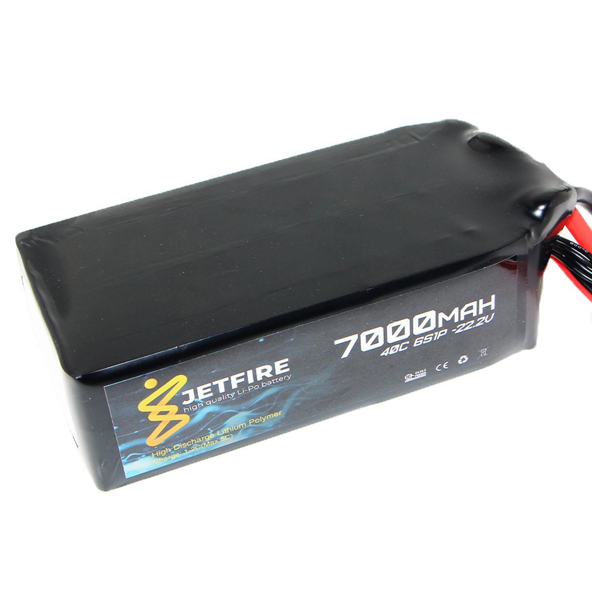 22.2V 7000mAh 40C Li-Po Batareya 6S JetFire Batareya