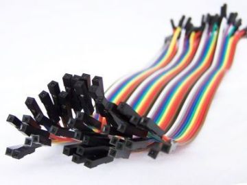 40 Pin Ayrılabilən Dişi-Dişi Jumper Kabel - 200 mm